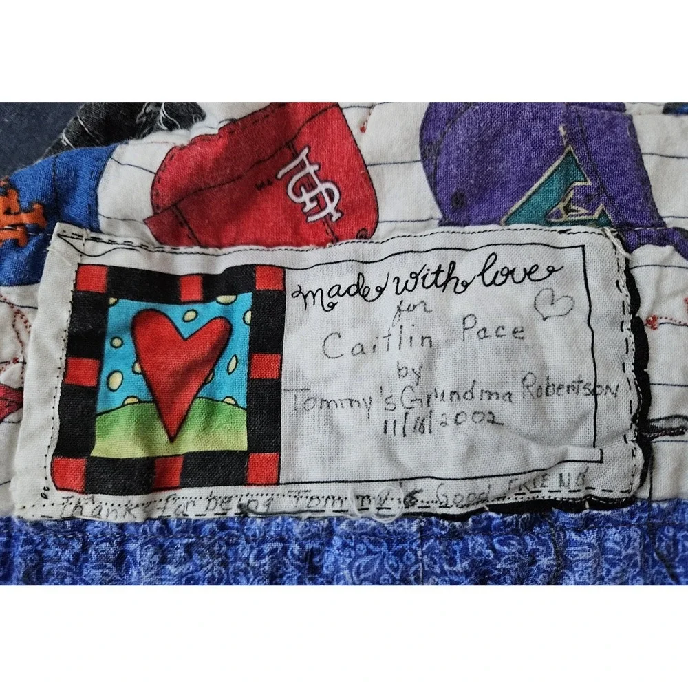 Quilt Patchwork 2002 Handmade 40